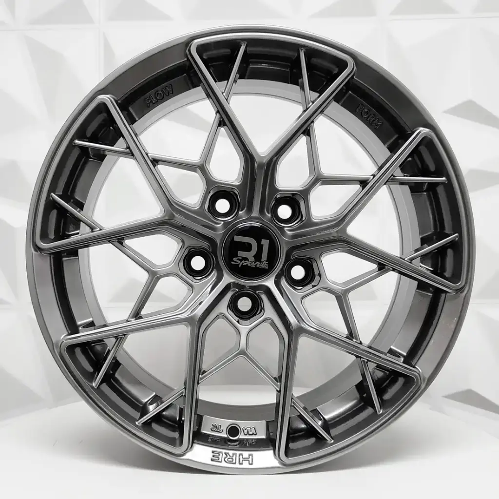 RIN 16X7 5-114.3 R1 SPORT DX552 HYPER BLACK ET35 CB73.1
